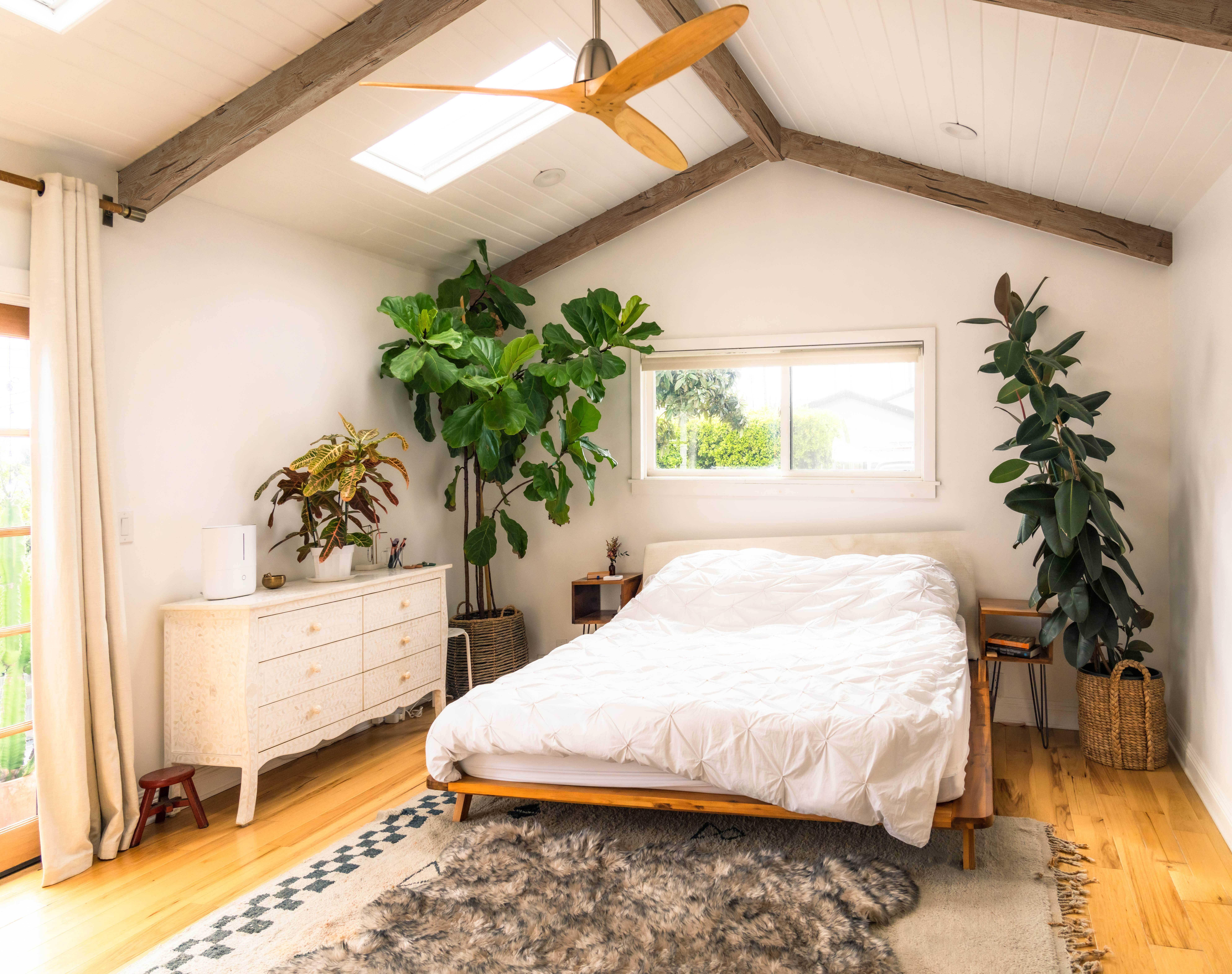 Hewn Faux Wood Beams in Log