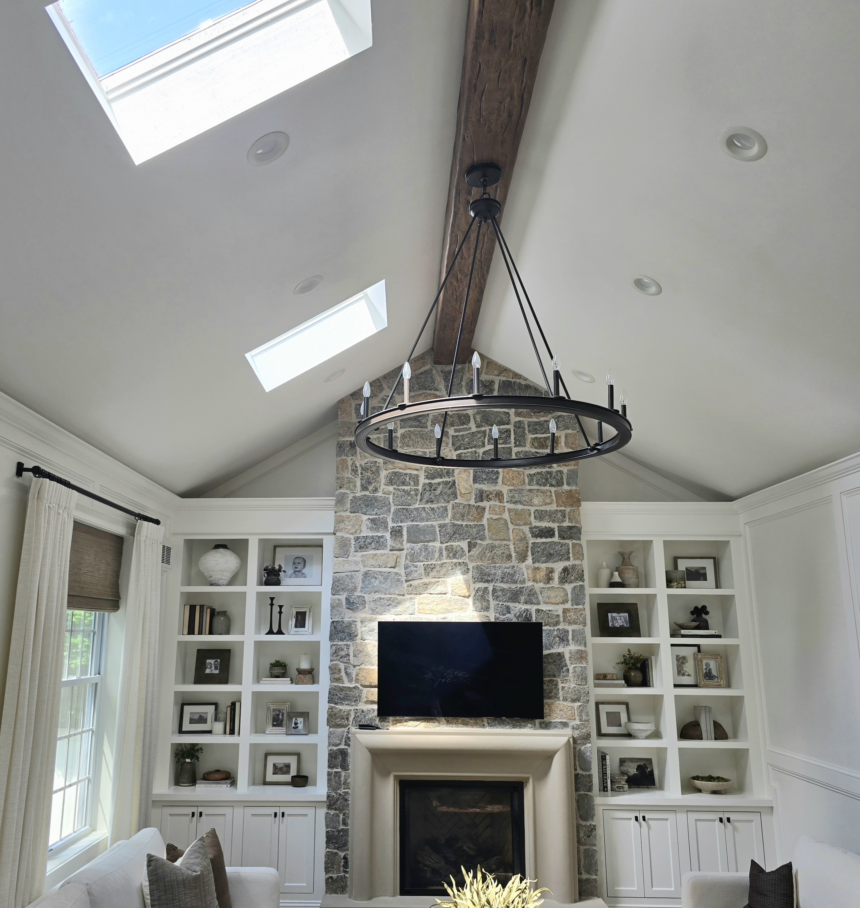 Magnolia Faux Wood Beams in Cappuccino