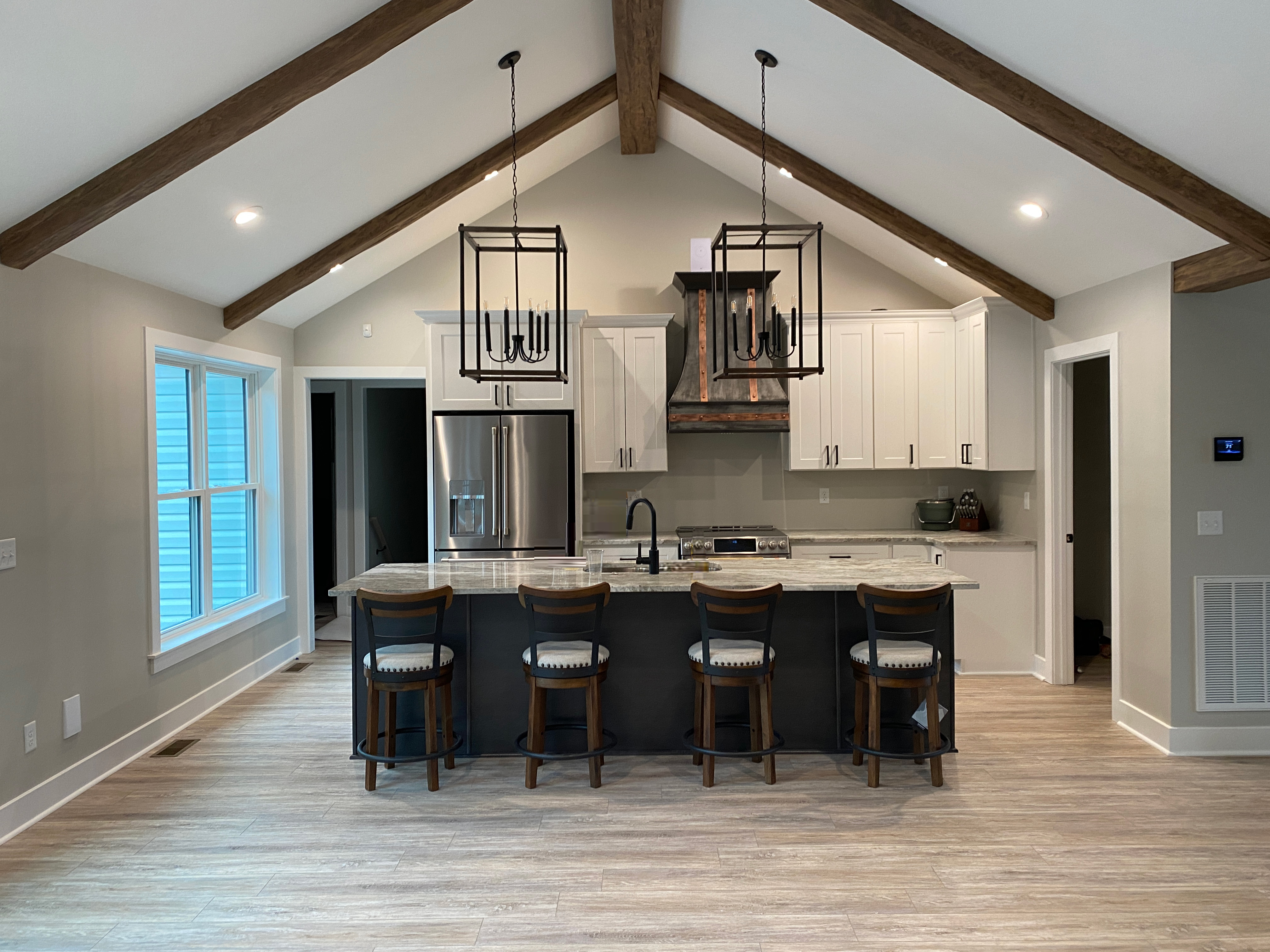 Magnolia Faux Wood Beams in Burnished