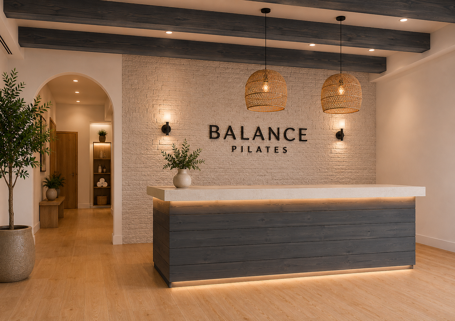  Smooth Natural Wood Beams & Planks in Rustic Harvest