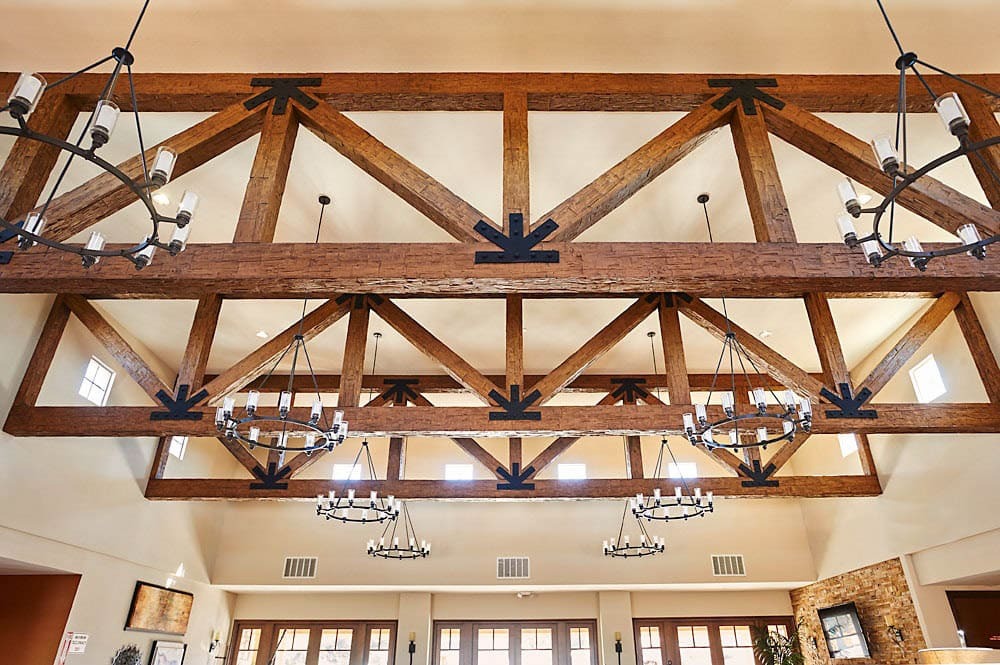 AZ Faux truss system
